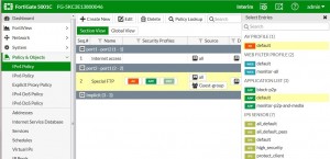 FortiOS 5_4_0 New GUI Policies