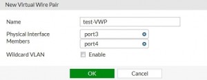 adding a virtual wire pair